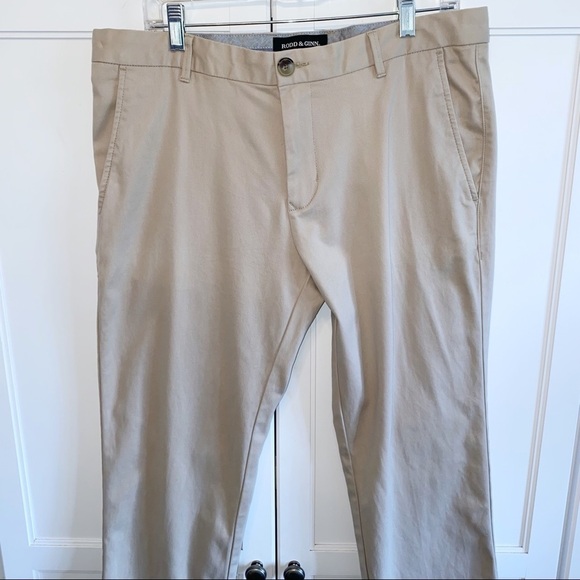 Rodd & Gunn Fenwick Custom Straight Leg Chino Tan Sz 34x30 - Picture 6 of 16